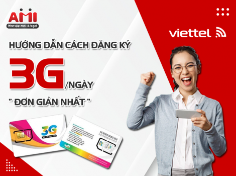 Gói Cước 3Gb/1 Ngày Tốc Độ Cao Giá Rẻ Viettel