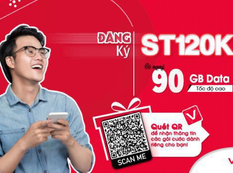 Gói st120k Viettel có 60Gb Data Chỉ 120k 1 tháng 2025