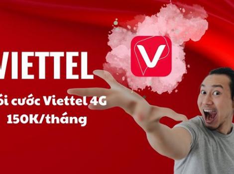 Gói cước combo Viettel - cước phí 150k/ tháng