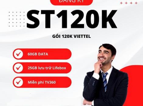 Gói data Viettel tốc độ cao 60Gb chỉ 120k/ tháng