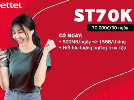 Truy cập mạng không lo gián đoạn với gói 4G siêu tốc độ ST70K