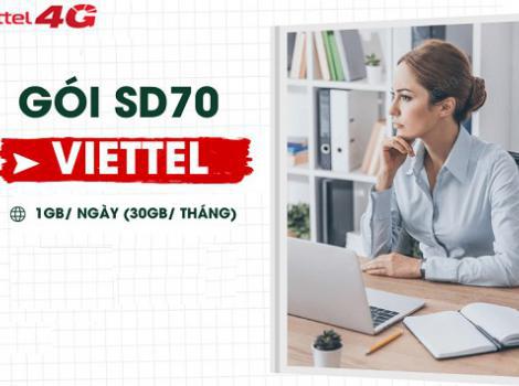 Vui tết với gói cước SD70 không lo hết data ưu đãi 30Gb data tốc độ cao