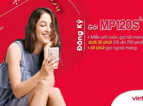 Ưu đãi khủng với gói nội ngoại mạng Viettel MP120S cước phí chỉ 120k