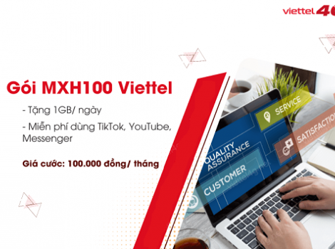 Gói cước không giới hạn data Tiktok, Youtube, Facebook chỉ 100k 1 tháng