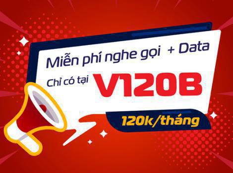 Đăng ký gói cước Viettel 120K 1 tháng có 45Gb + Free cước gọi nội ngoại mạng