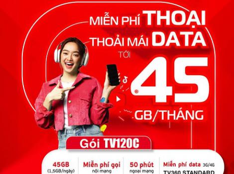 Tận Hưởng Nhiều Tiện Ích Với Gói Cước TV120C Viettel Chỉ 120.000đ 1 Tháng