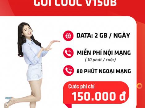 Gói V150B Viettel: Chỉ 150K, 60GB Data, Miễn Phí Gọi Thoại