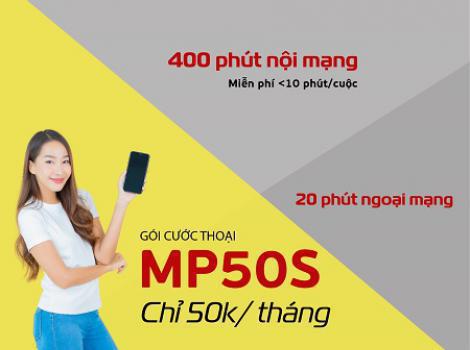 Gói Cước MP50S Viettel: Miễn Phí Gọi Nội Ngoại Mạng Cả Tháng Chỉ 50K