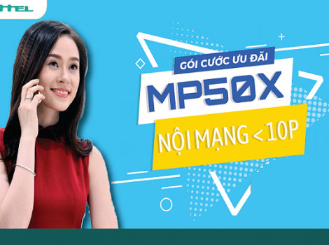 Gói MP50X Viettel: 500 Phút Nội Mạng, 50k Mỗi Tháng