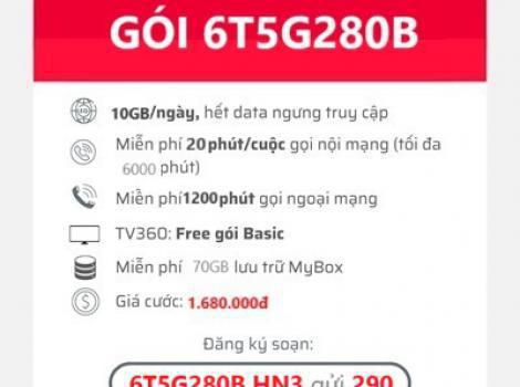 Gói Cước 5G Siêu Tốc Viettel Mới Chu Kỳ 6 Tháng Ưu Đãi Khủng