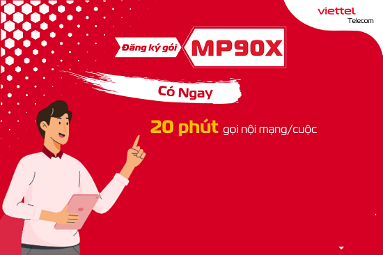 Gọi nội mạng free cả tháng với gói cước MP90X chỉ 90k 1 tháng