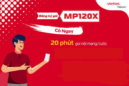 Gói nội mạng Viettel ưu đãi 1000 phút 30 ngày chỉ 120k/ tháng