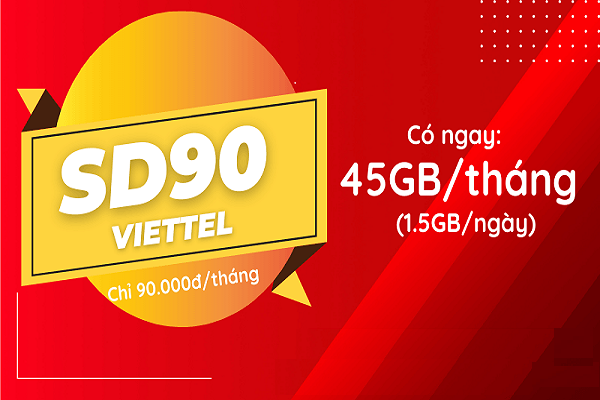Truy cập mạng không lo gián đoạn với gói SD90 Viettel 30Gb data tốc độ cao