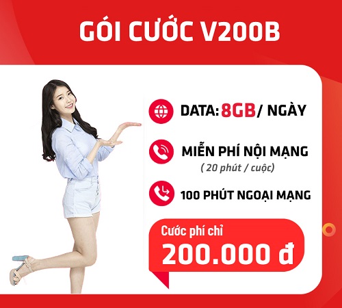 Gói cước V200B Viettel