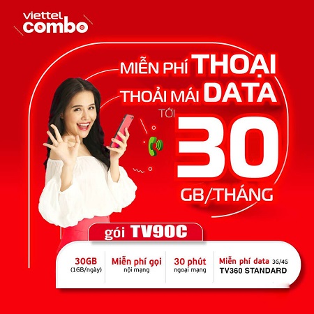 Gói cước TV90C Viettel
