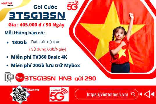 Goi 3T5G135N Viettel