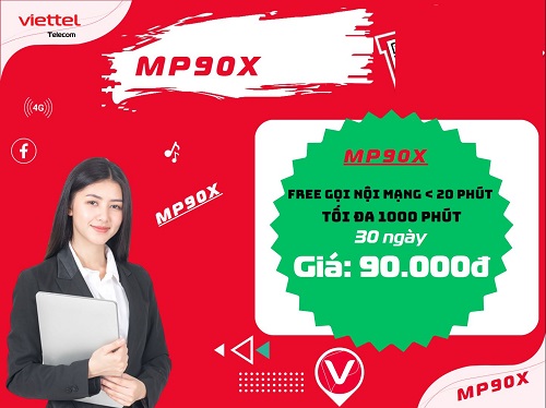 Gói cước MP90X Viettel