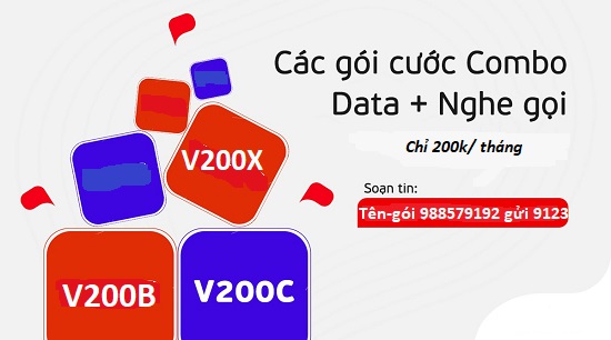 Tổng hợp gói combo Viettel 200k/ tháng