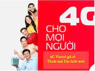 cách đăng ký gói cước 4G Viettel