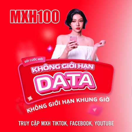 Gói cước MXH Viettel 100k/tháng
