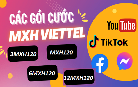 Gói cước mạng xã hội 120k/ tháng