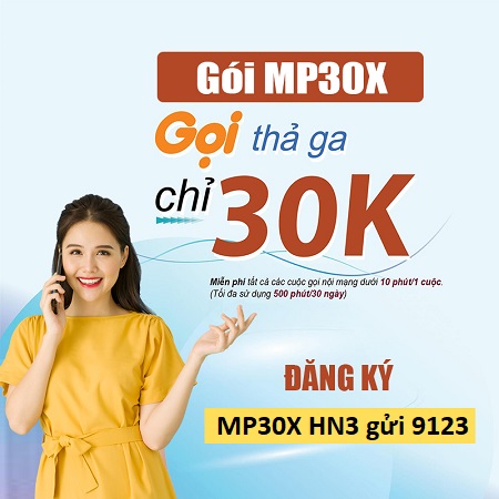 Gói cước MP30X Viettel