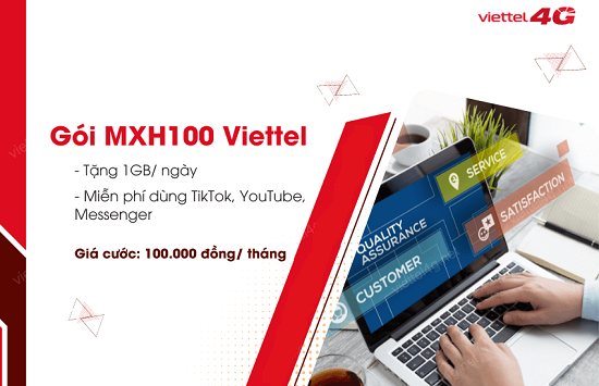 Gói cước không giới hạn data Tiktok, Youtube, Facebook chỉ 100k 1 tháng