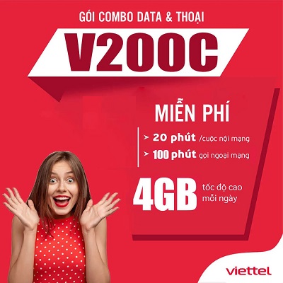 Gói cước V200C Viettel